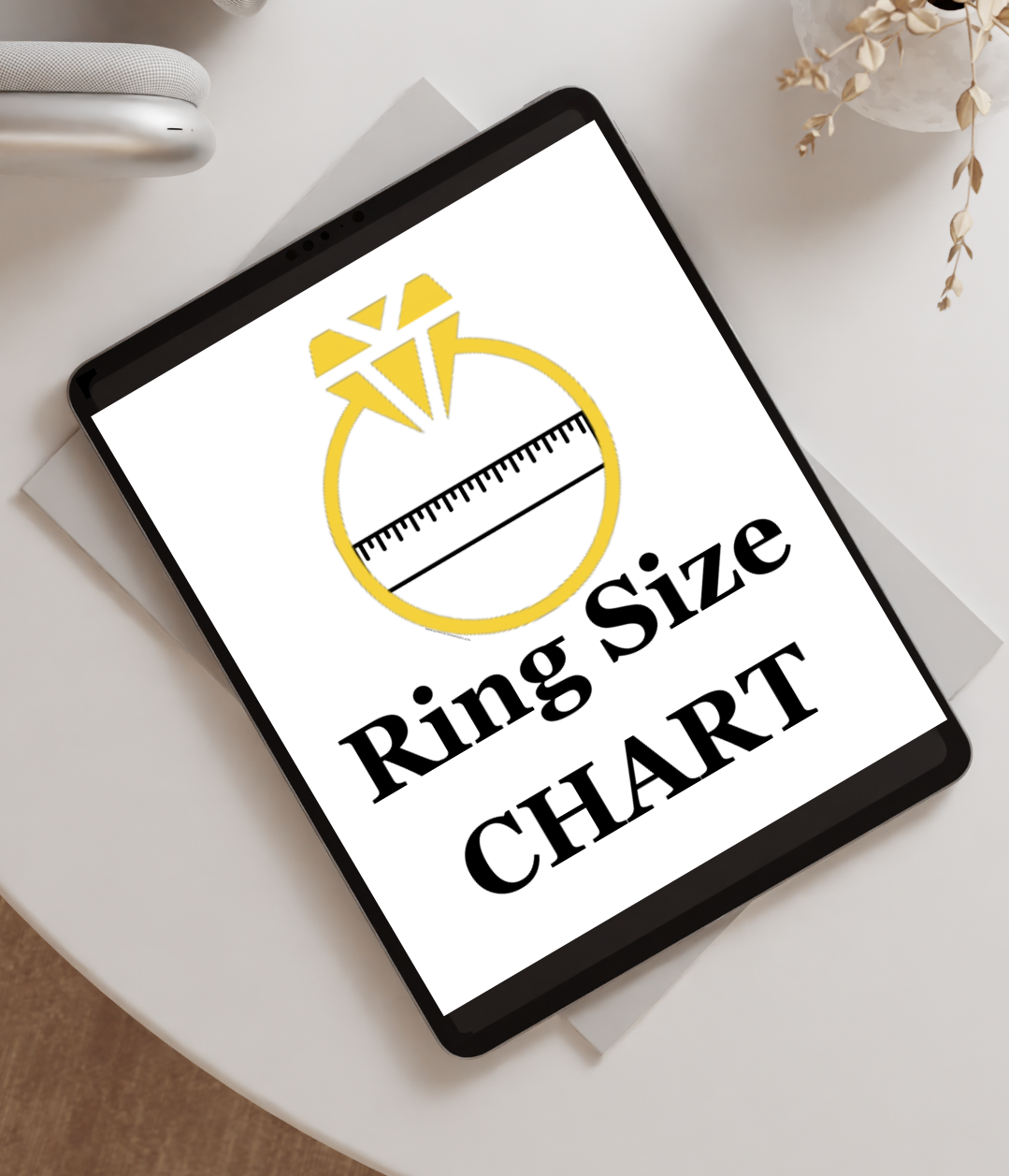 About Us - Ring Size Chart